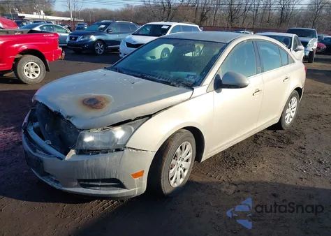 2011 Chevrolet Cruze 1Lt из США, поврежденный, VIN 1G1PF5S95B7256949